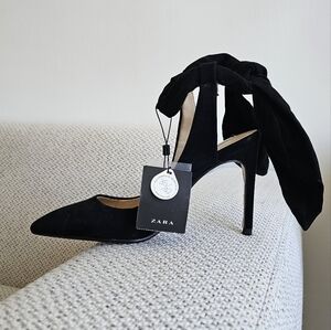 Zara Black Women's Heels